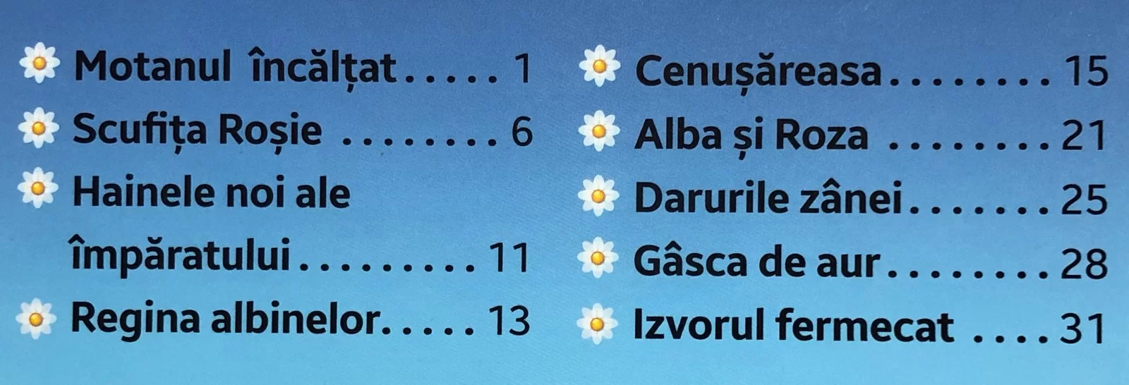 Cartea CMFP Povesti alese
