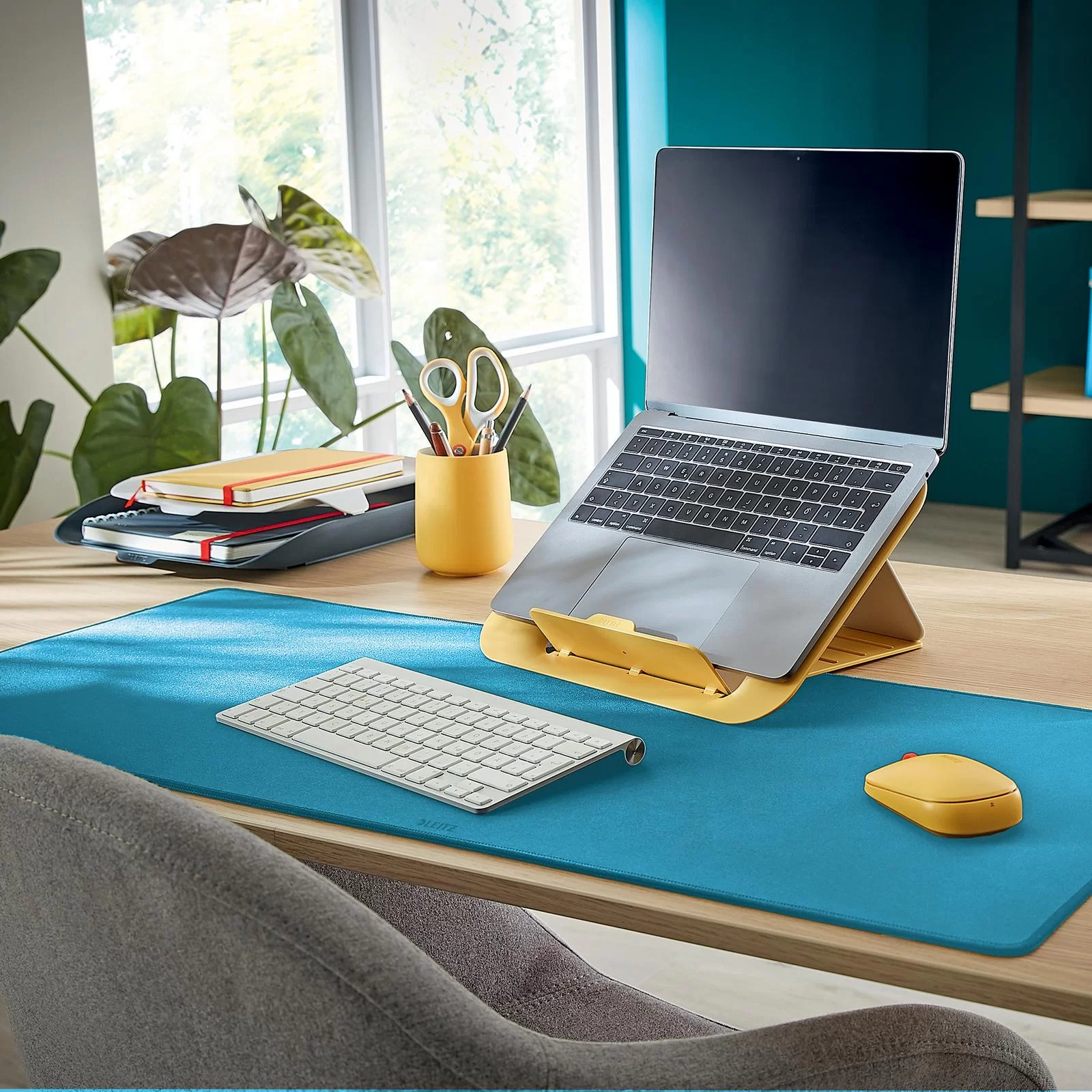 Мышка LEITZ Cosy 3 кнопки, wireless, синяя