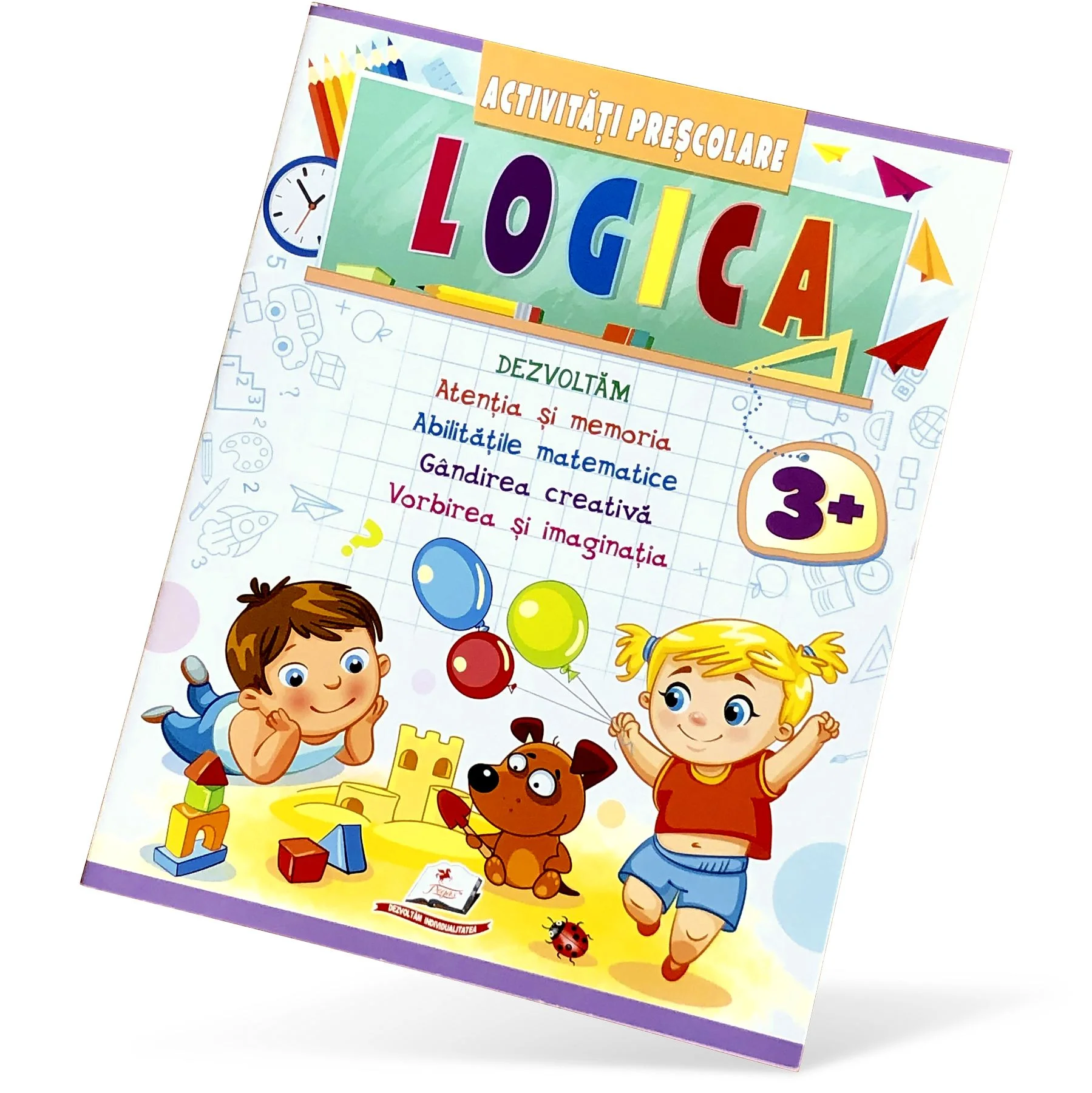 Cartea Activitati prescolare Logica, 3+