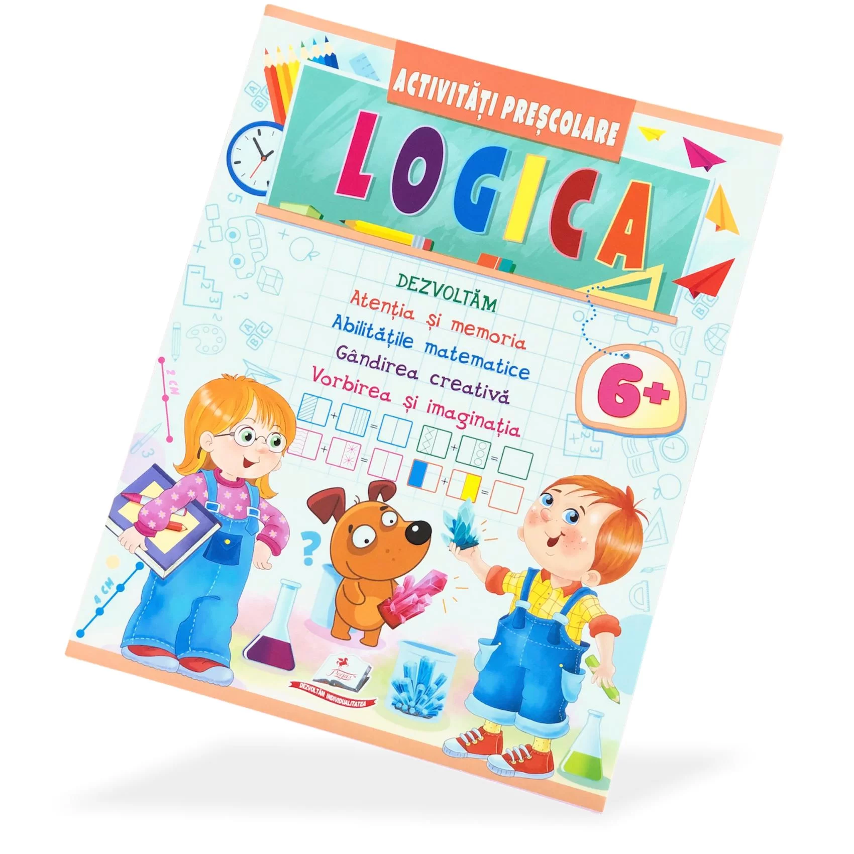 Cartea Activitati prescolare Logica 6+