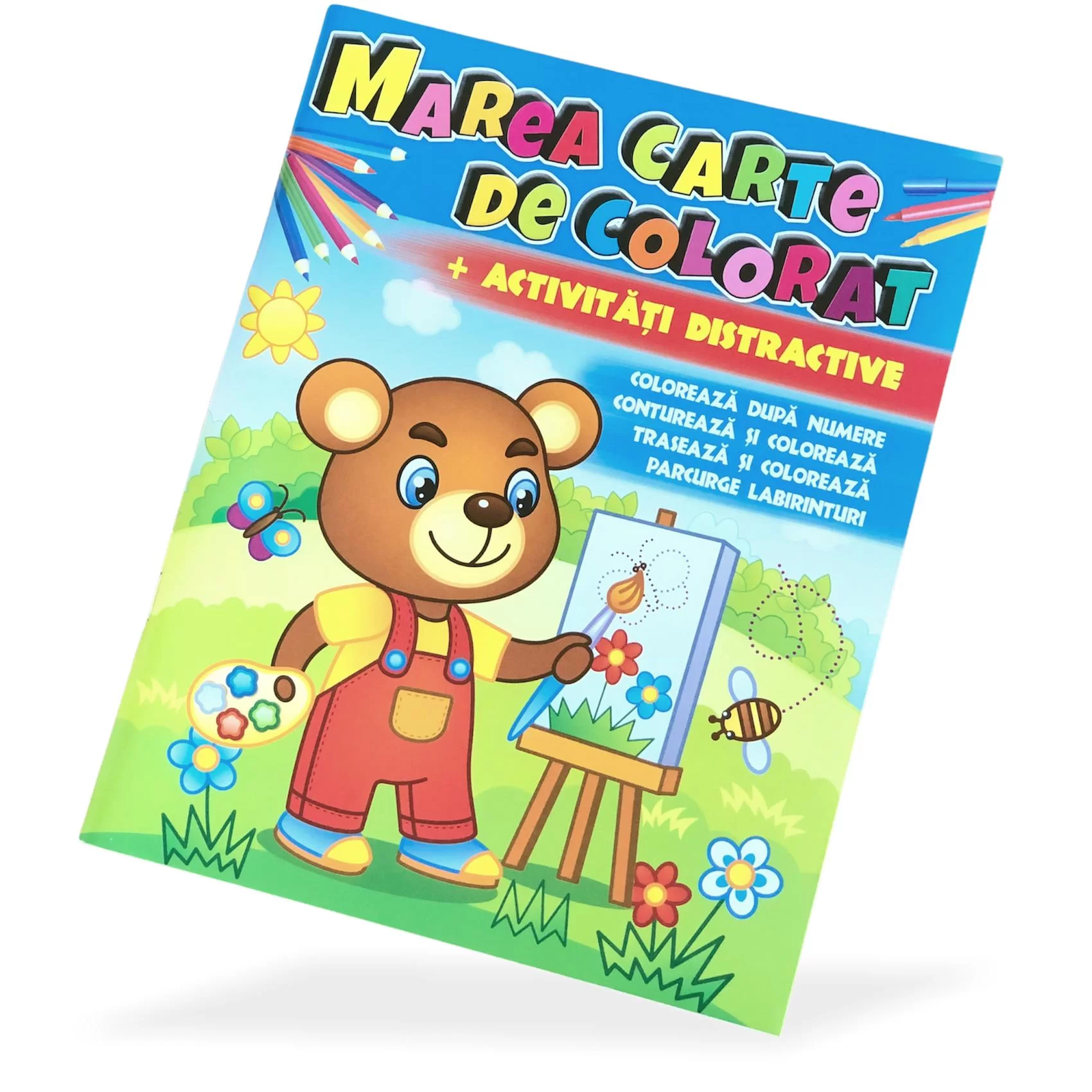 Marea carte de colorat Activitati distractive