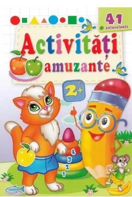 Cartea Activitati amuzante 2+ ani, Pisica roscata