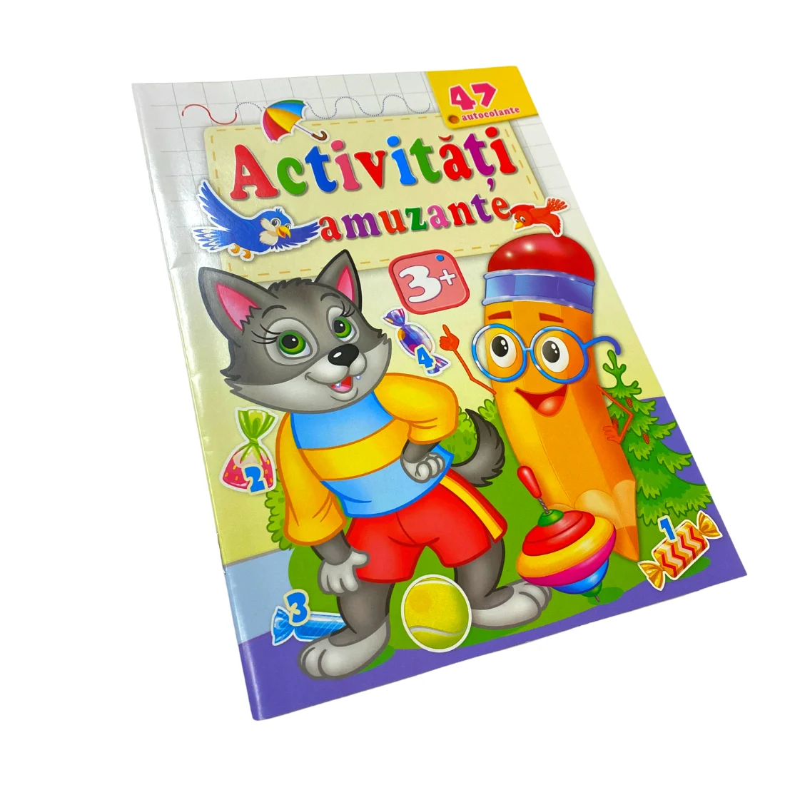 Cartea Activitati amuzante 3+ ani, Lupul