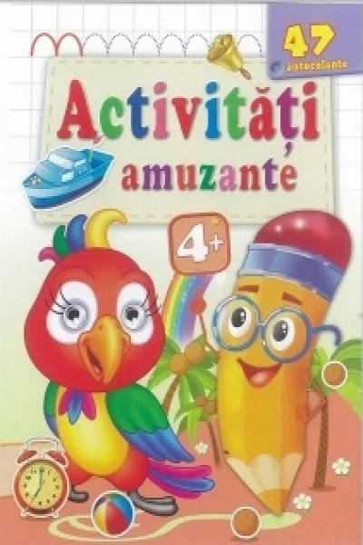 Cartea Activitati amuzante 4+ ani, Papagal