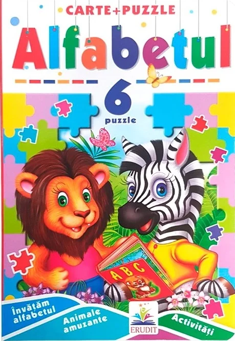 Cartea ALFABETUL - 6 puzzle 