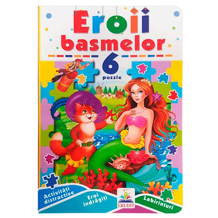 Cartea EROII BASMELOR - 6 puzzle 