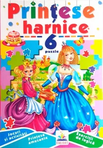 Cartea PRINTESELE HARNICE - 6 puzzle 