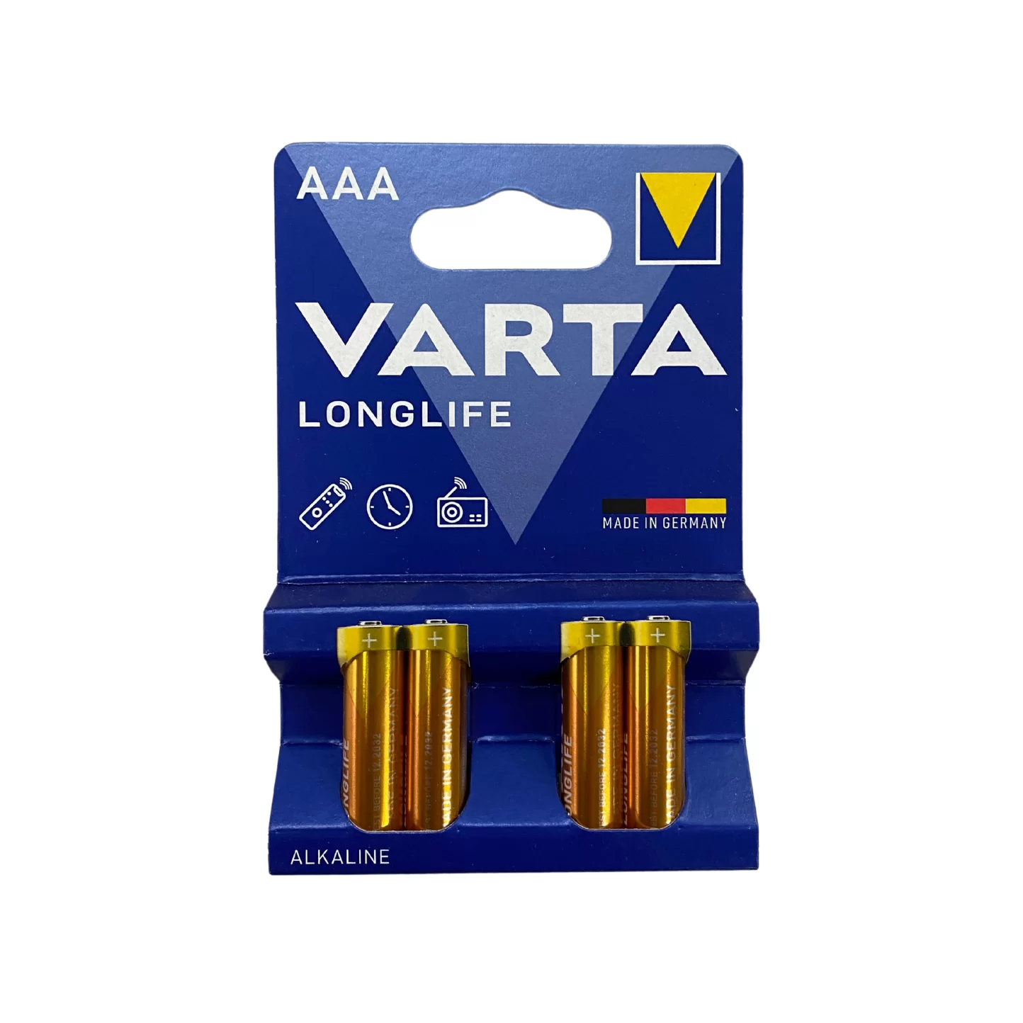 Baterie VARTA Micro Longlife AAA, 4 bucati, blister