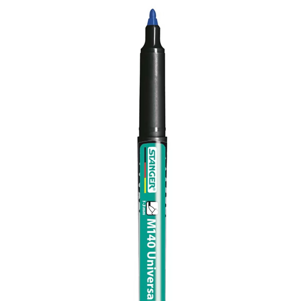 Marker permanent STANGER M140, 1 mm, albastru
