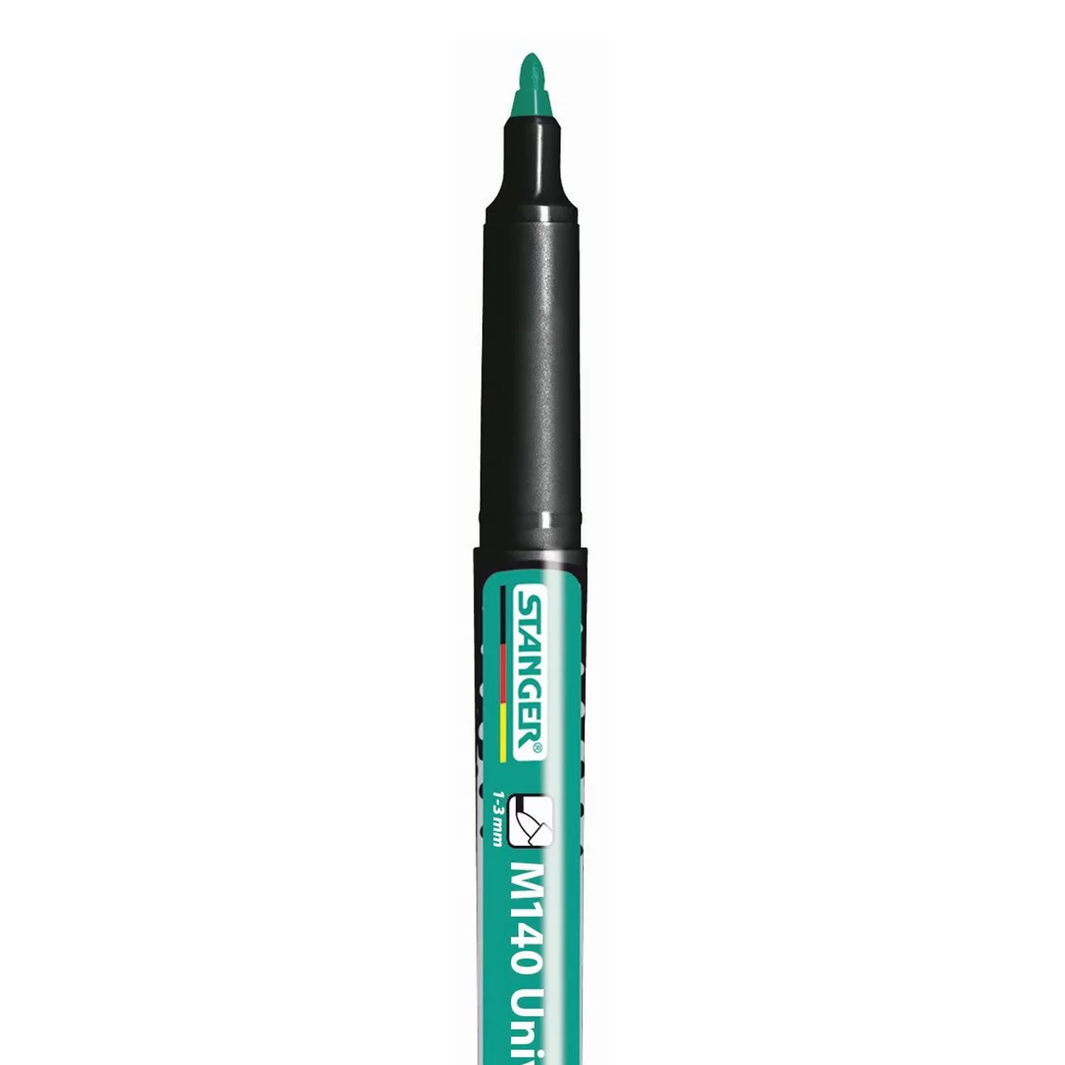 Marker permanent STANGER M140, 1 mm, verde