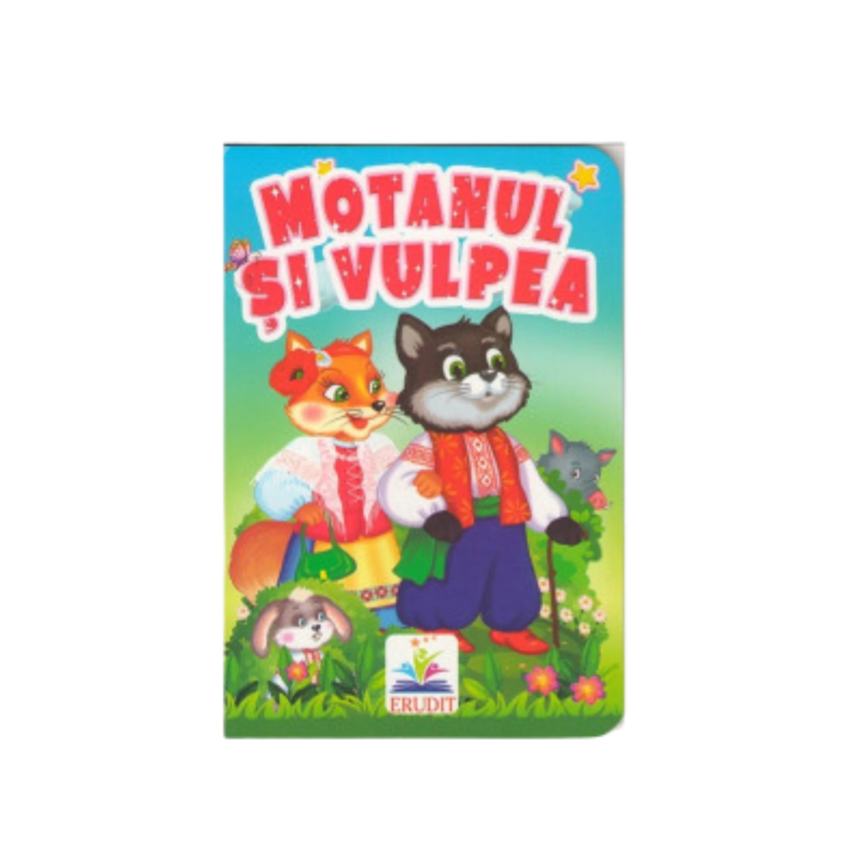 Cartea Carton mini Motanul si vulpea