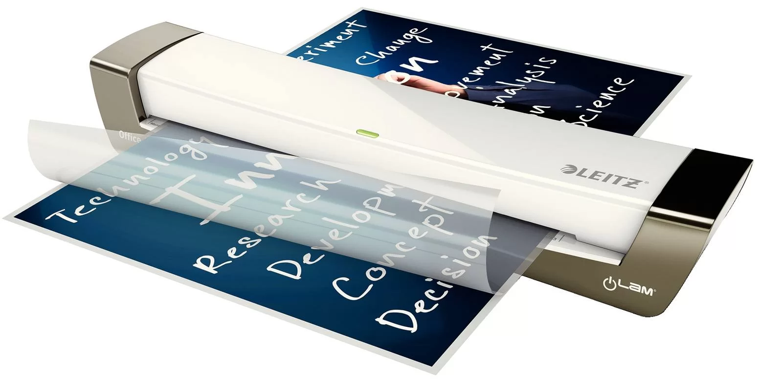 Laminator LEITZ iLam Office, 80-125 mic, A3, argintiu