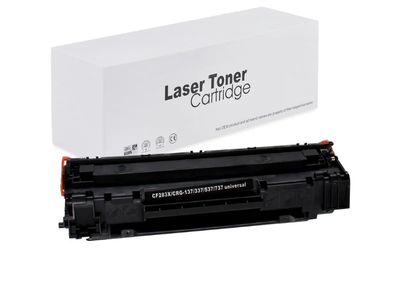 Cartus compatibil Canon 737/HP 283, negru