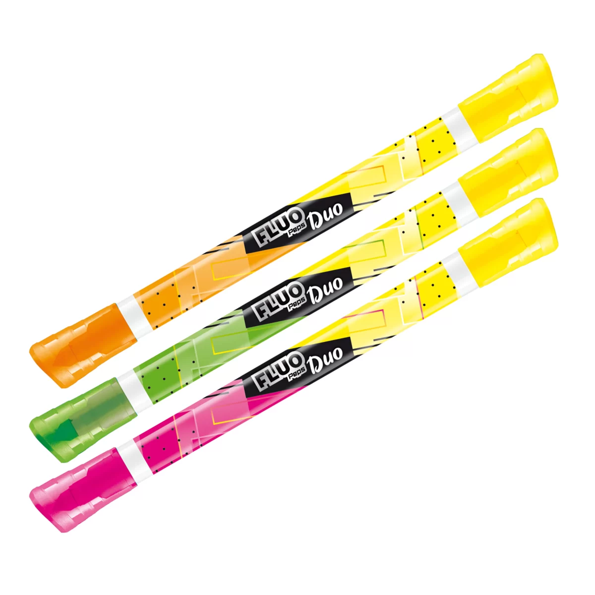 Set textmarkere MAPED Duo, 3 bucati, 4 culori