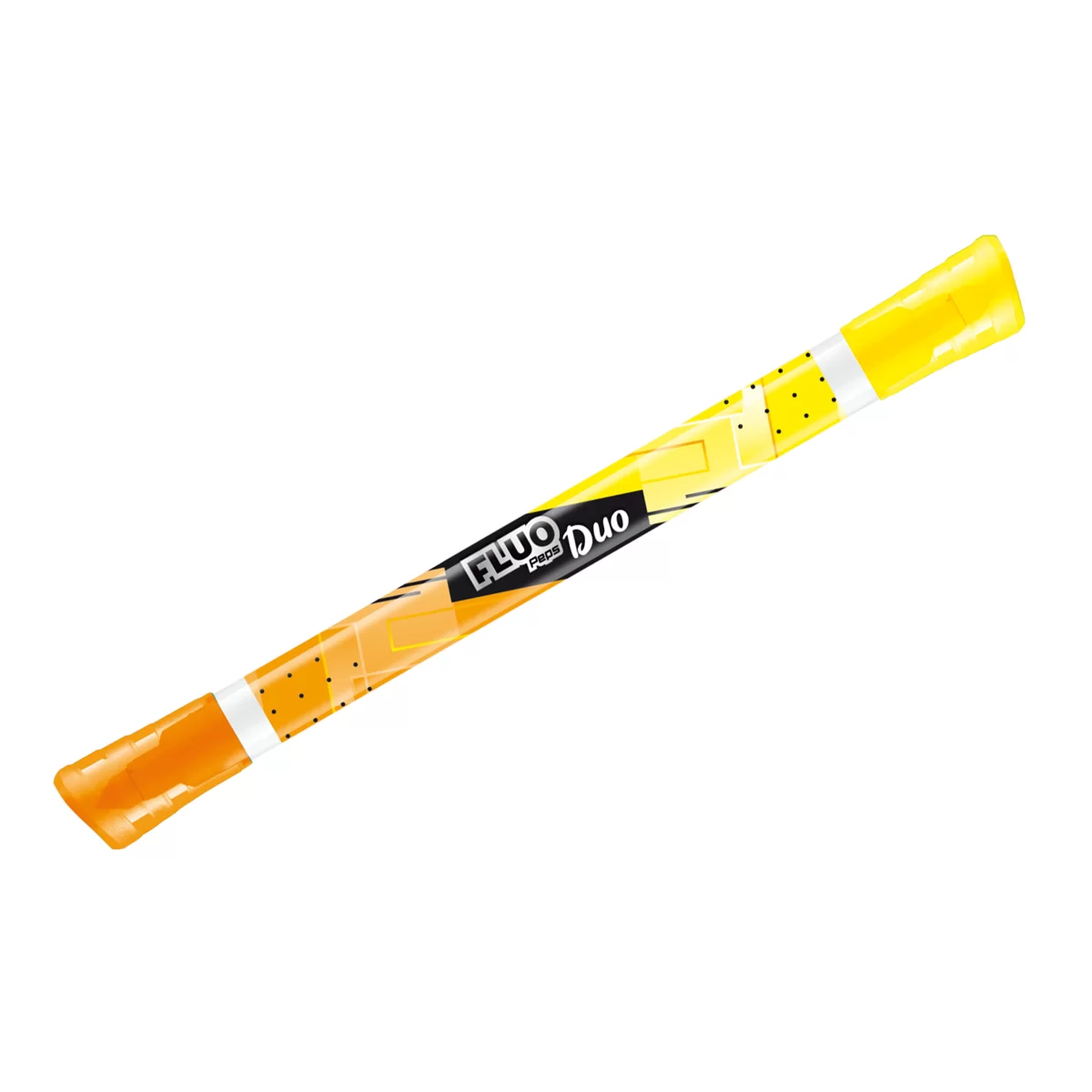 Textmarker MAPED Duo, 1-5mm, galben/oranj
