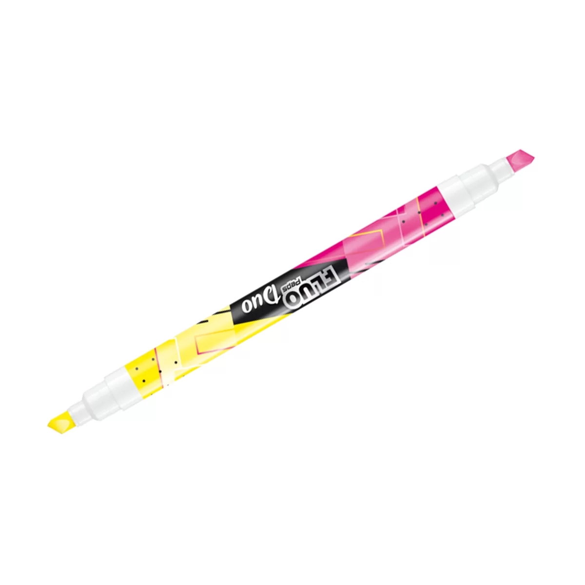 Textmarker MAPED Duo, 1-5mm, galben/roz