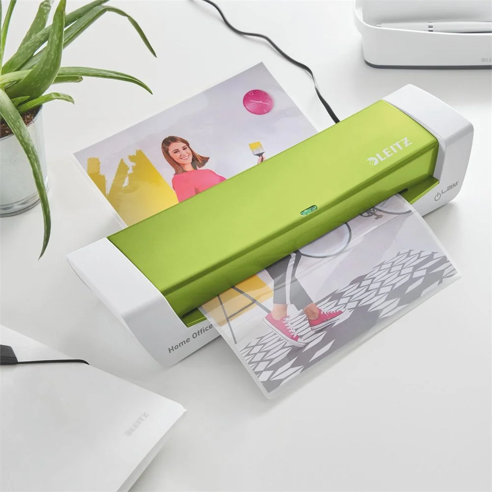 Laminator LEITZ iLam, 80-125 microni, A4, verde