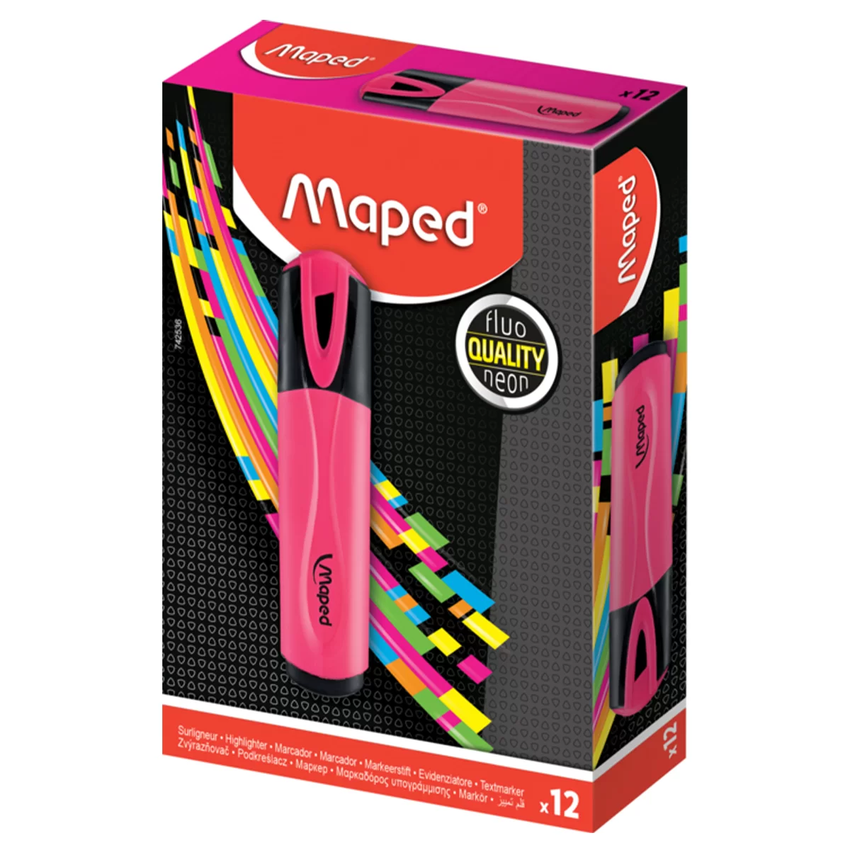 Textmarker MAPED Classic, 1-5mm, roz
