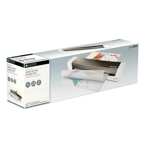 Laminator LEITZ iLam Home Office, 80-125 mic, A3, alb