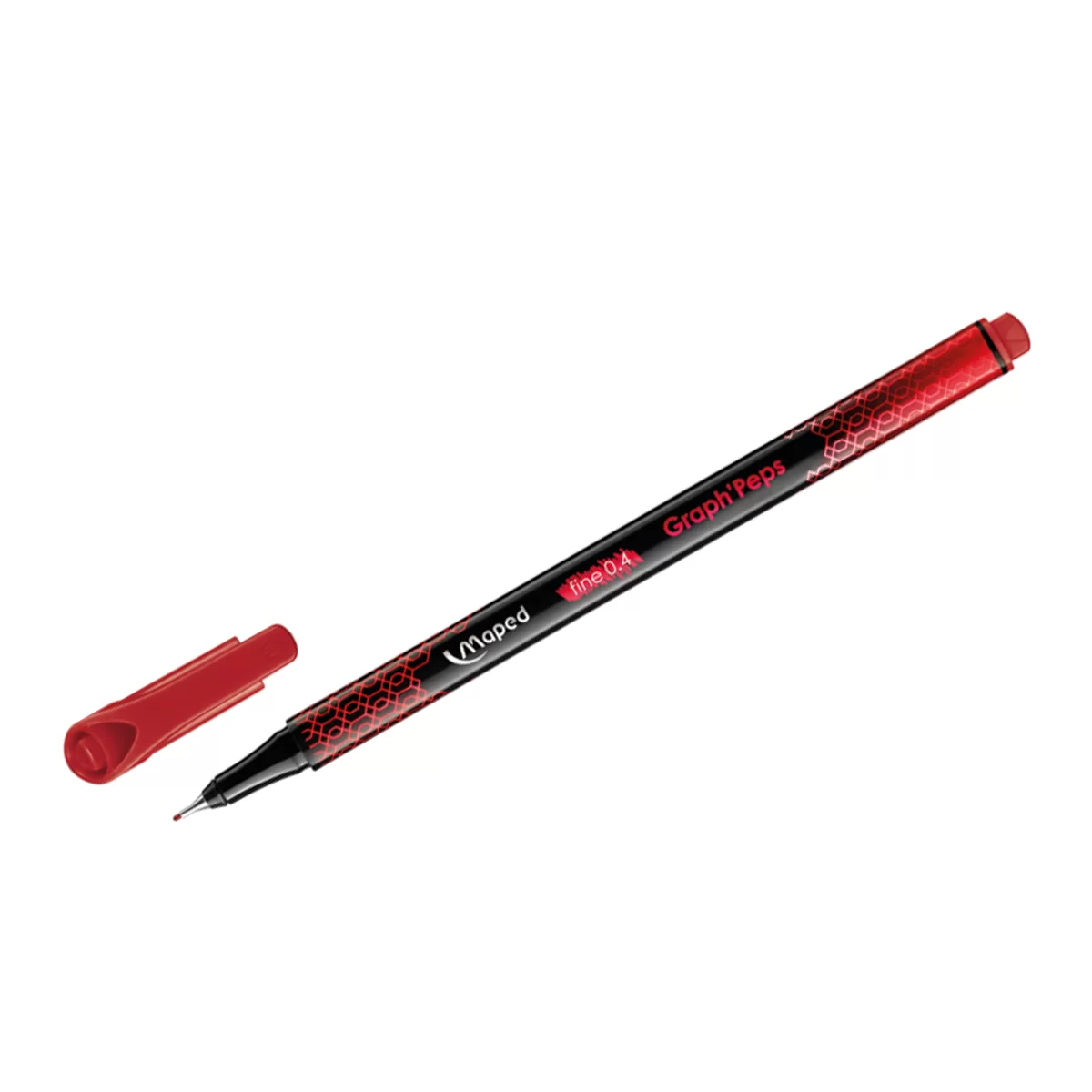 Liner MAPED Deco, 0.4mm, rosu