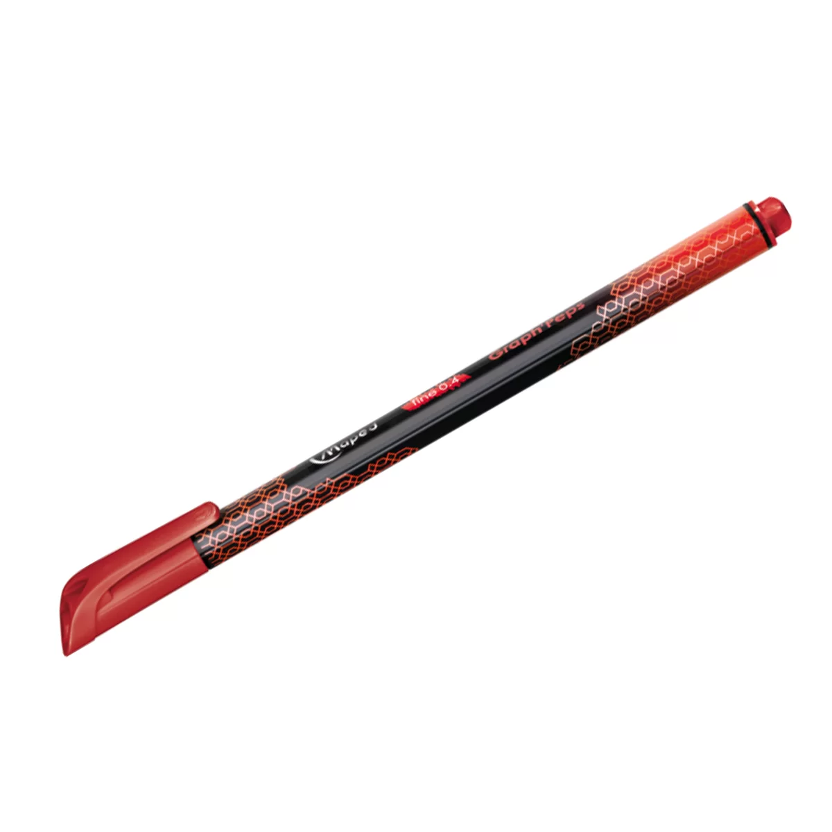 Liner MAPED Deco, 0.4mm, rosu