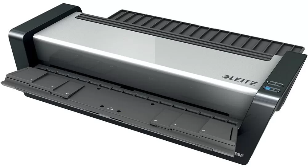 Laminator LEITZ iLam Turbo Pro, 80-250 mic, A3, argintiu