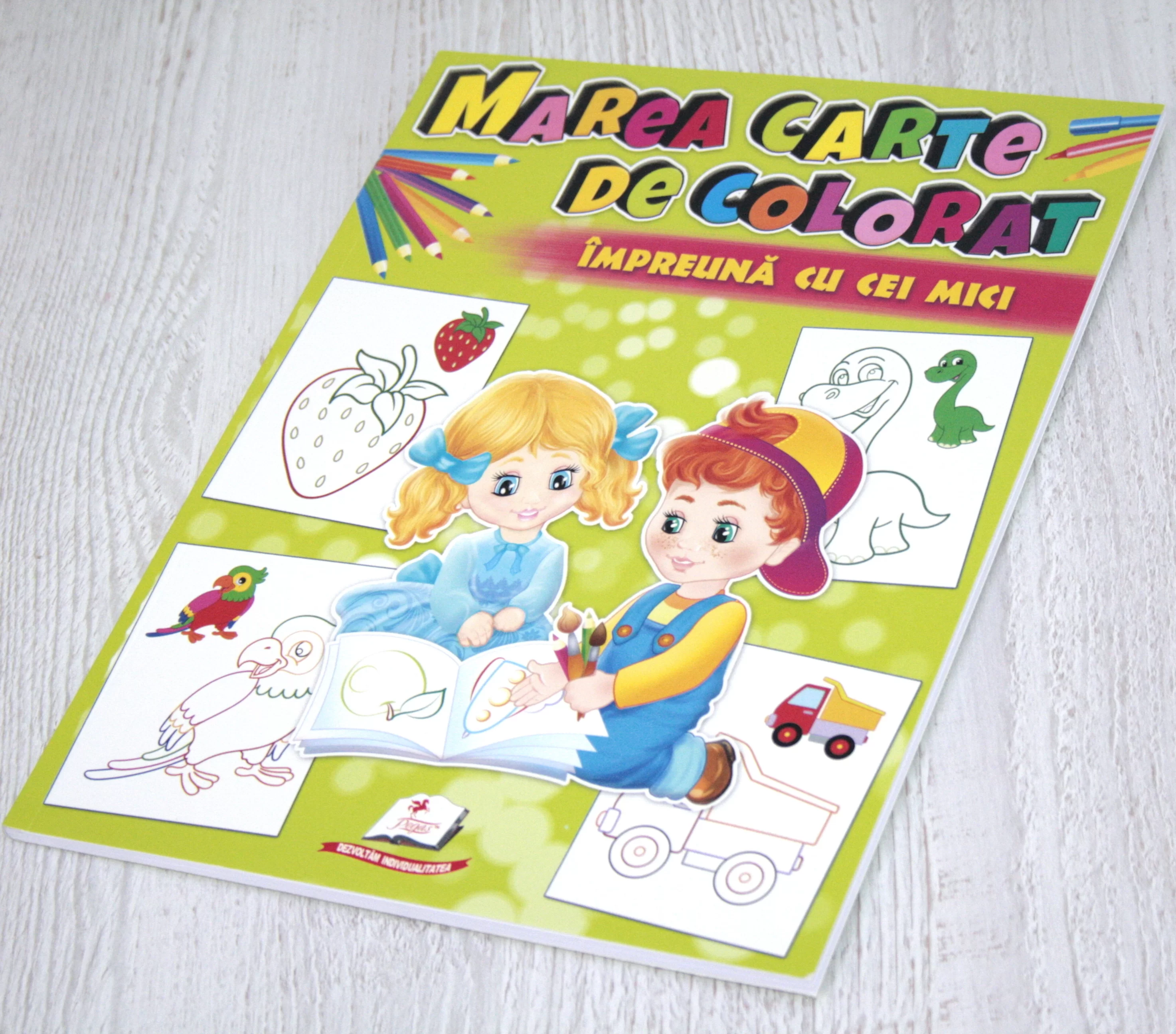 Vopsire Marea carte de colorat Impreuna cu cei mici