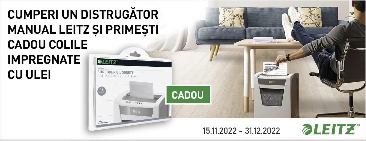 Distrugator LEITZ IQ P5, 10 foi, 23l, Micro Cut