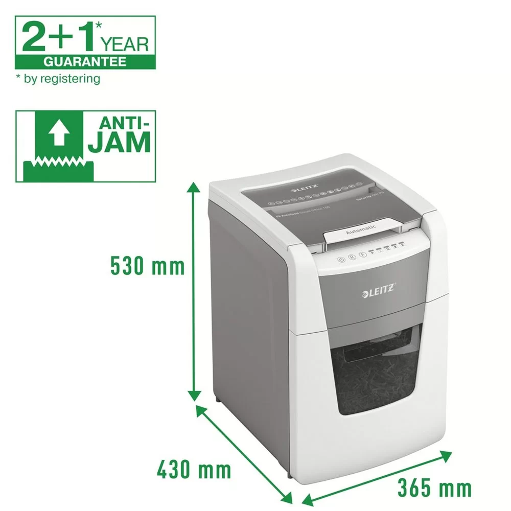 Distrugator LEITZ Auto 100 P5, 6-100foi, 34l Micro Cut