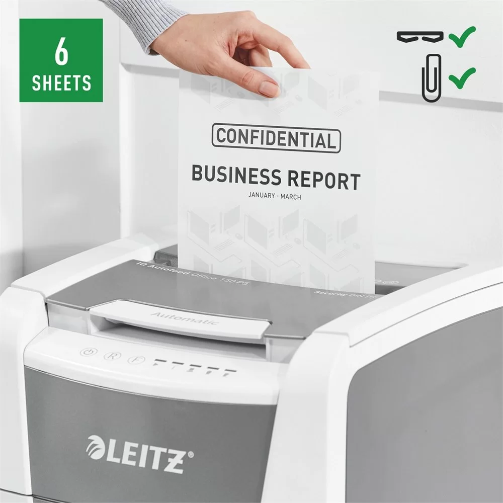 Distrugator LEITZ Auto 150 P5, 6-150foi, 44l Micro Cut