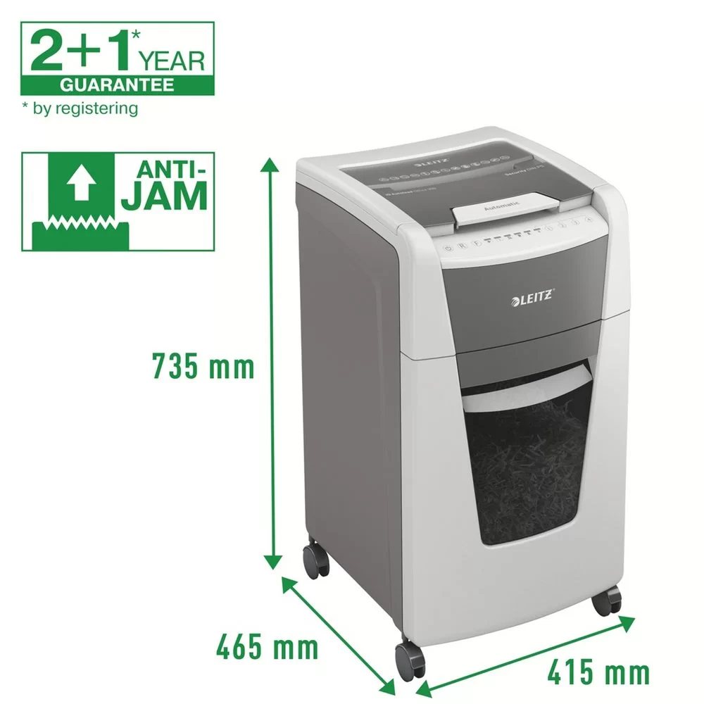 Distrugator LEITZ Auto 300 P5, 8-300foi, 60l Micro Cut