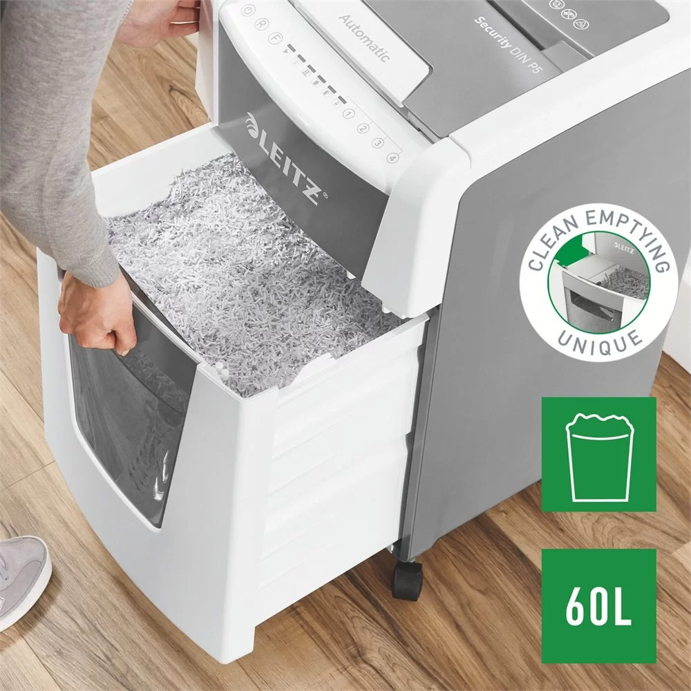 Distrugator LEITZ Auto 300 P5, 8-300foi, 60l Micro Cut