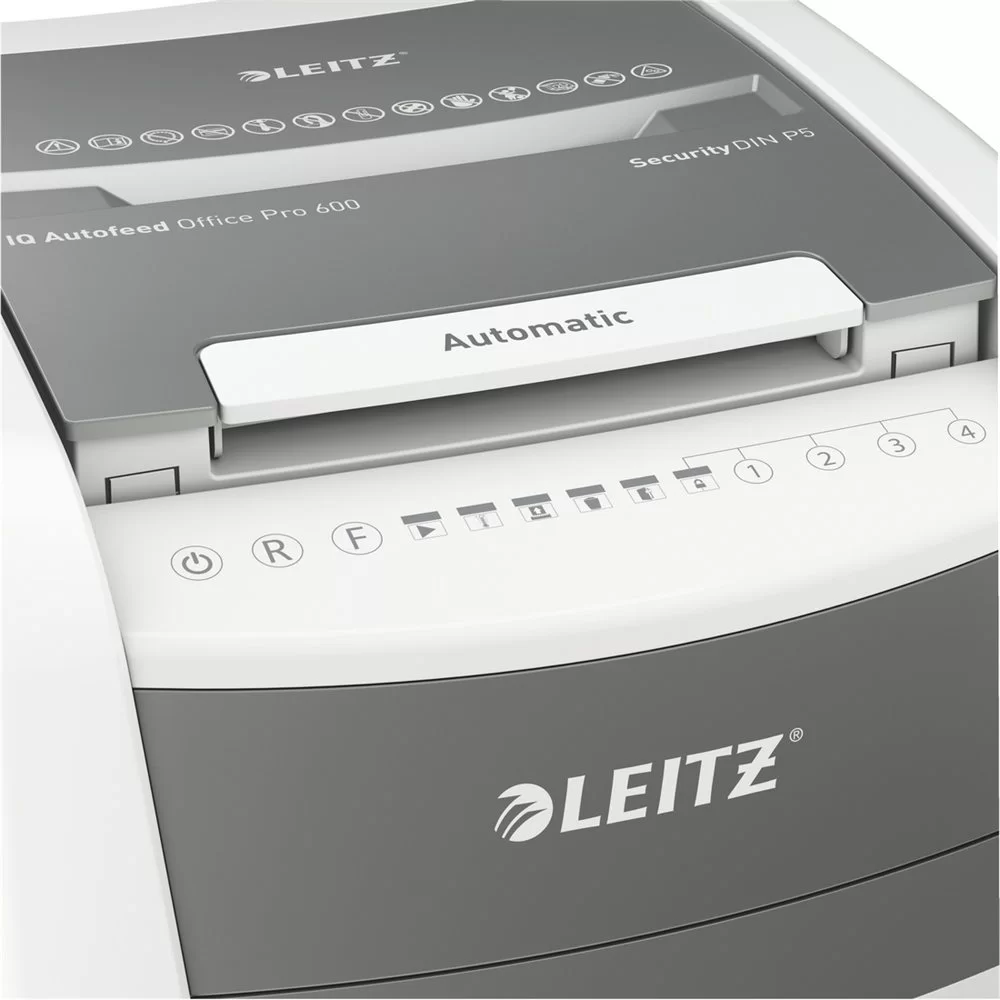 Distrugator LEITZ Auto 600 P5, 10-600foi, 110l Cross Cut