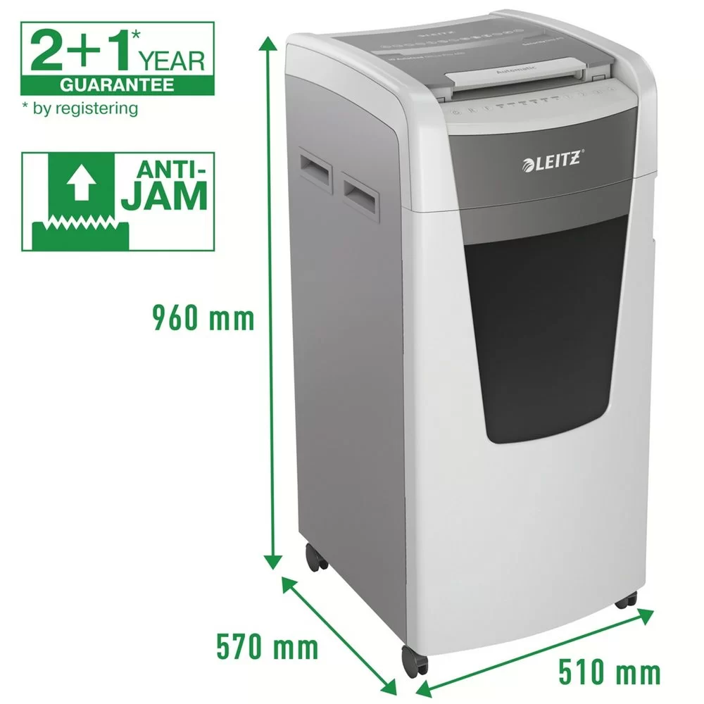 Distrugator LEITZ Auto 600 P5, 10-600foi, 110l Cross Cut