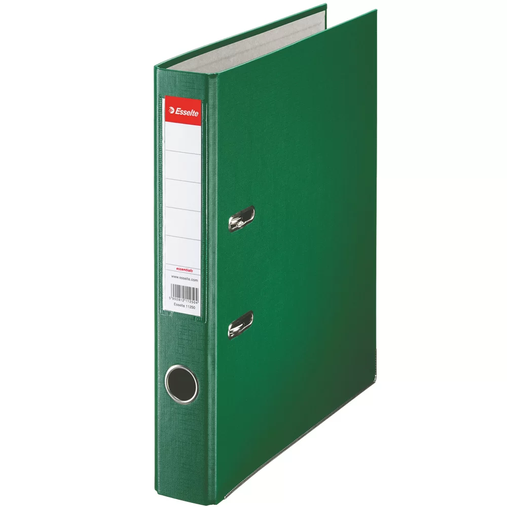 Biblioraft ESSELTE Economy A4, 50mm, PP, verde