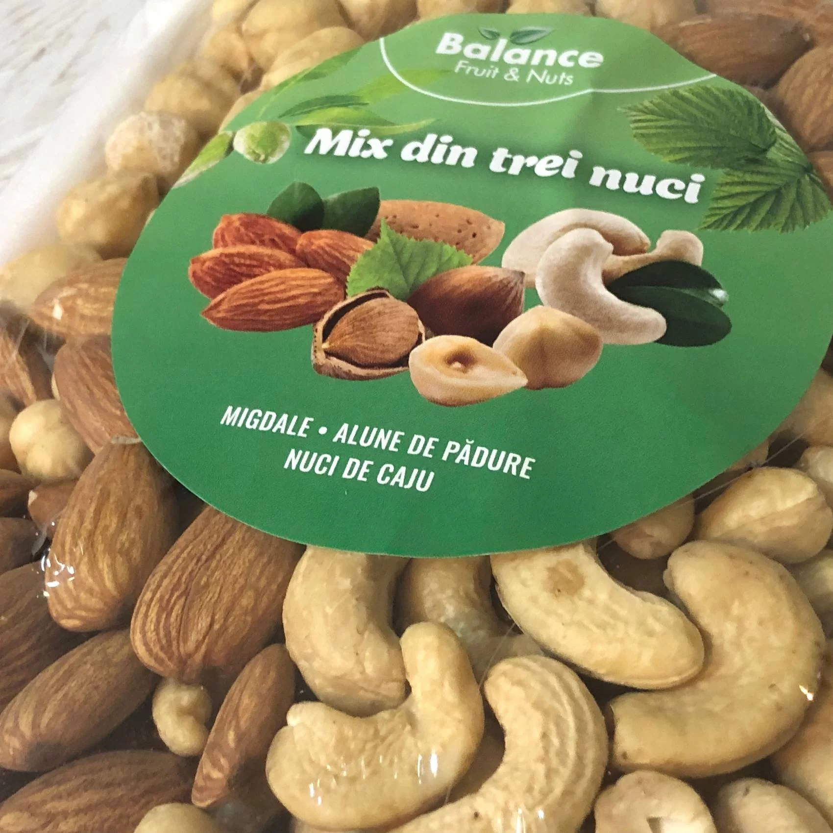 Mix din 3 nuci Balance, 180 gr.