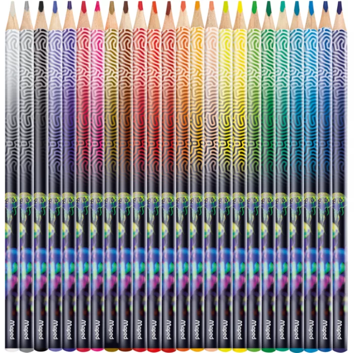 Creioane colorate MAPED Deepsea Paradise, 24 culori