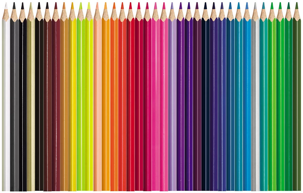 Creioane colorate MAPED Star, 36 culori