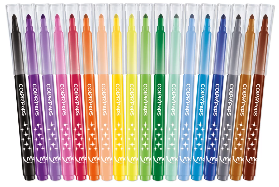 Carioci MAPED Long Life, 18 culori
