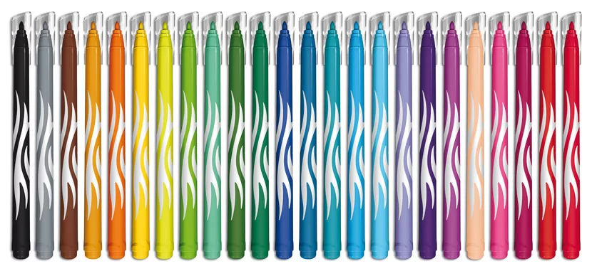 Carioci MAPED Jungle, 24 culori