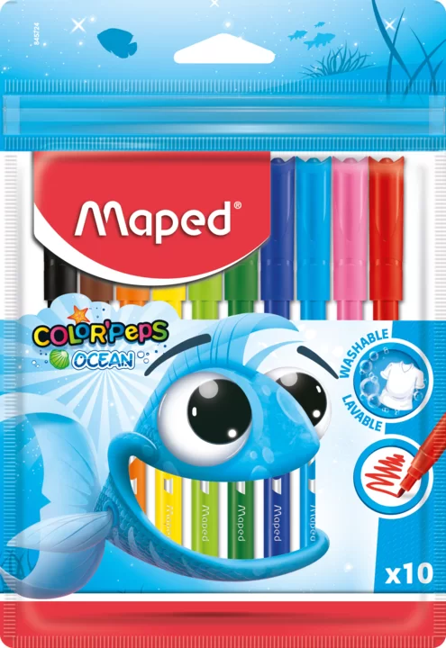 Carioci MAPED Ocean, 10 culori
