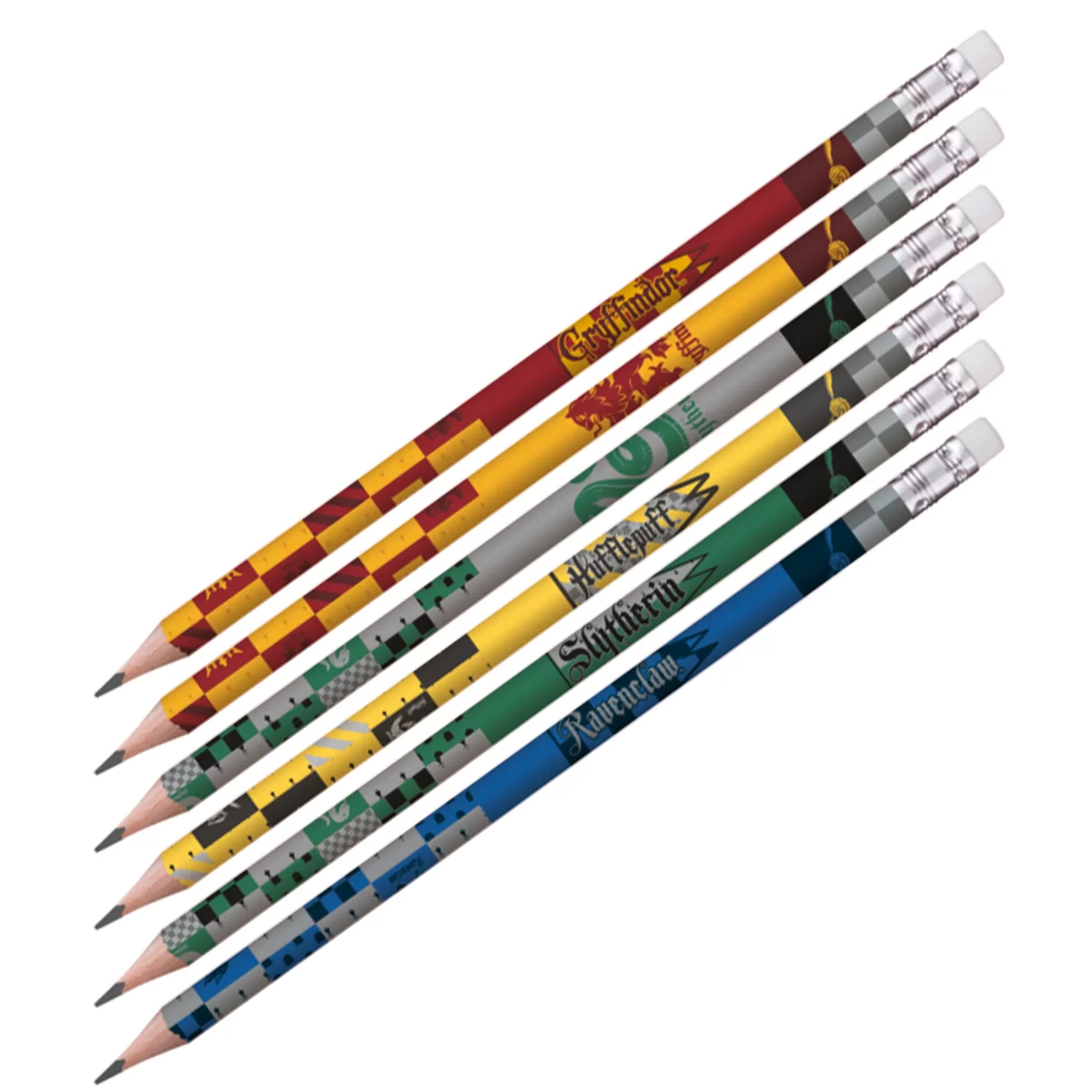 Creion simplu MAPED Harry Potter, cu radiera, 6 bucati