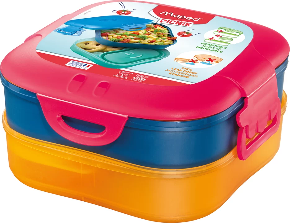 Lunch box MAPED Concept Kids 3 in 1, roz