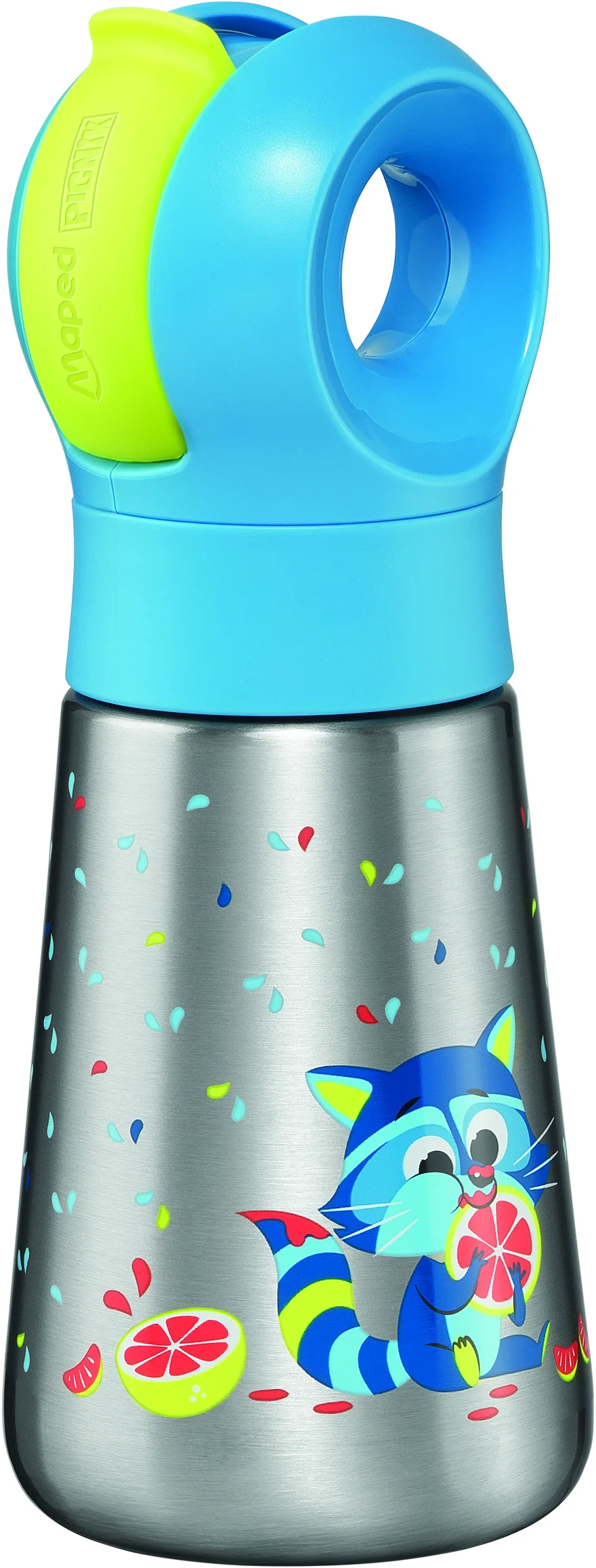 Sticla MAPED Miniz Raton, 350ml, albastra