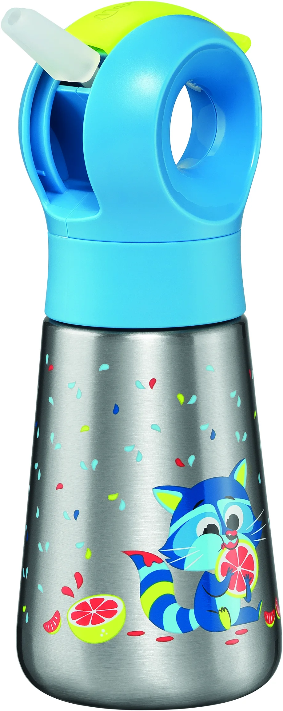 Sticla MAPED Miniz Raton, 350ml, albastra