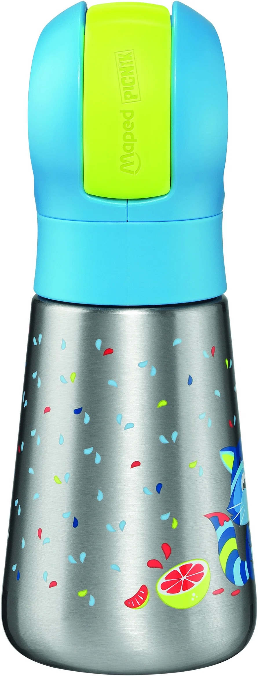 Sticla MAPED Miniz Raton, 350ml, albastra