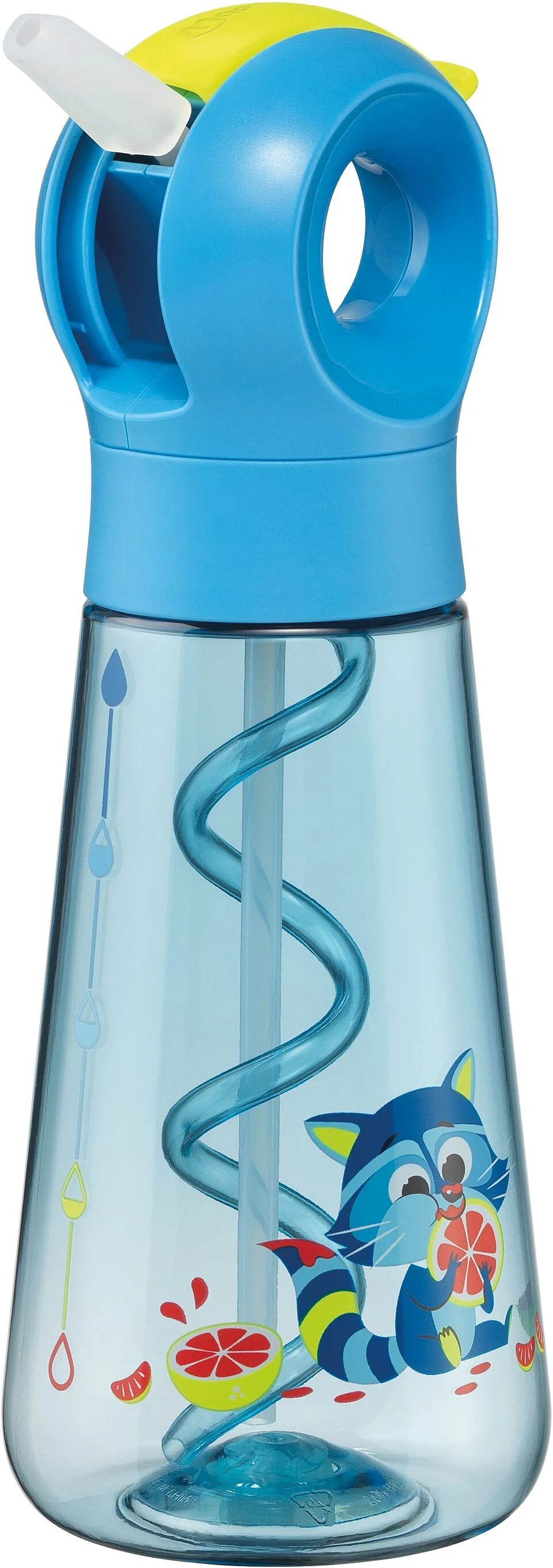 Sticla MAPED Miniz Raton, 500 ml, albastra