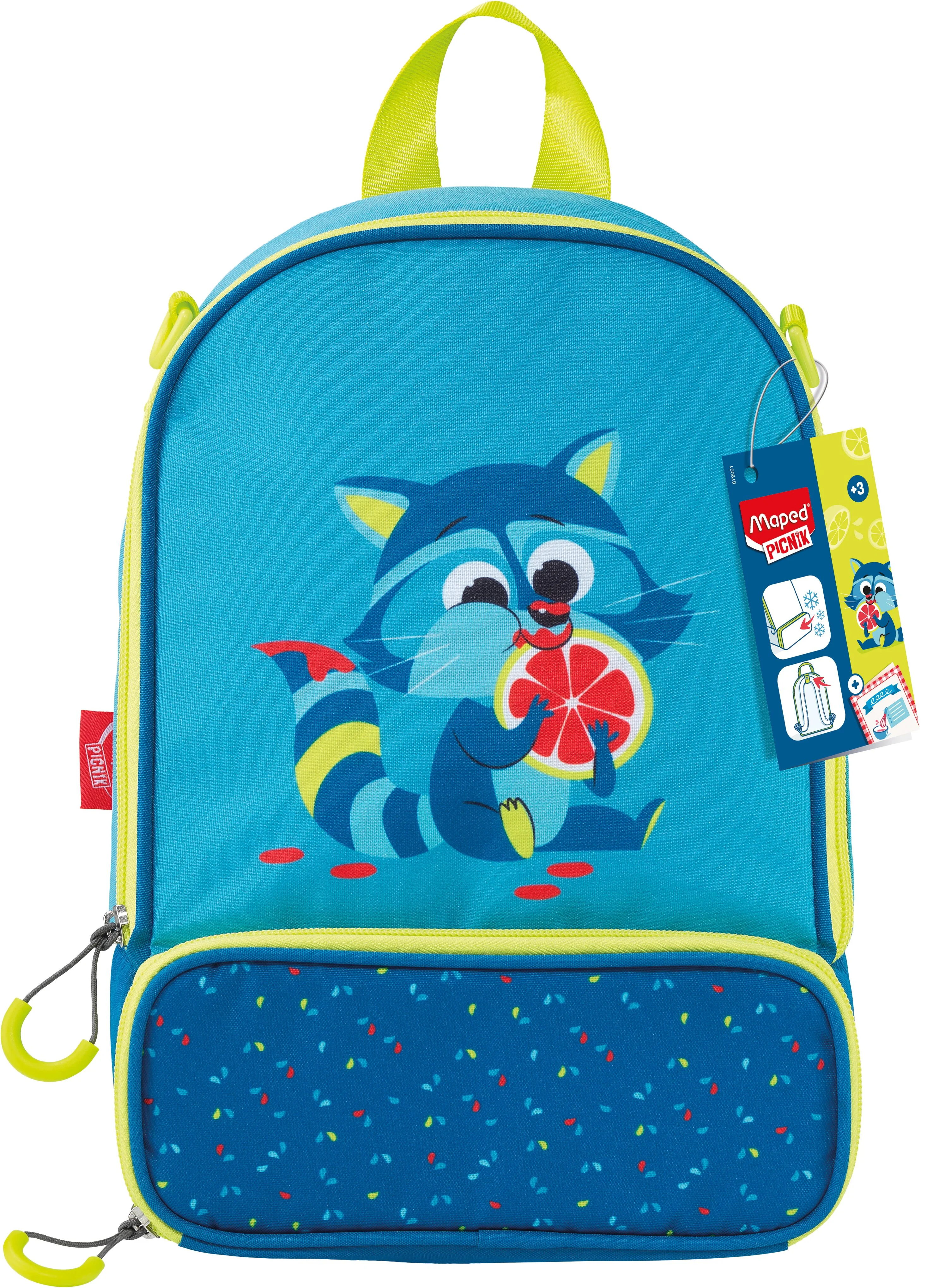 Geanta pentru picnic MAPED Miniz Raton, albastra