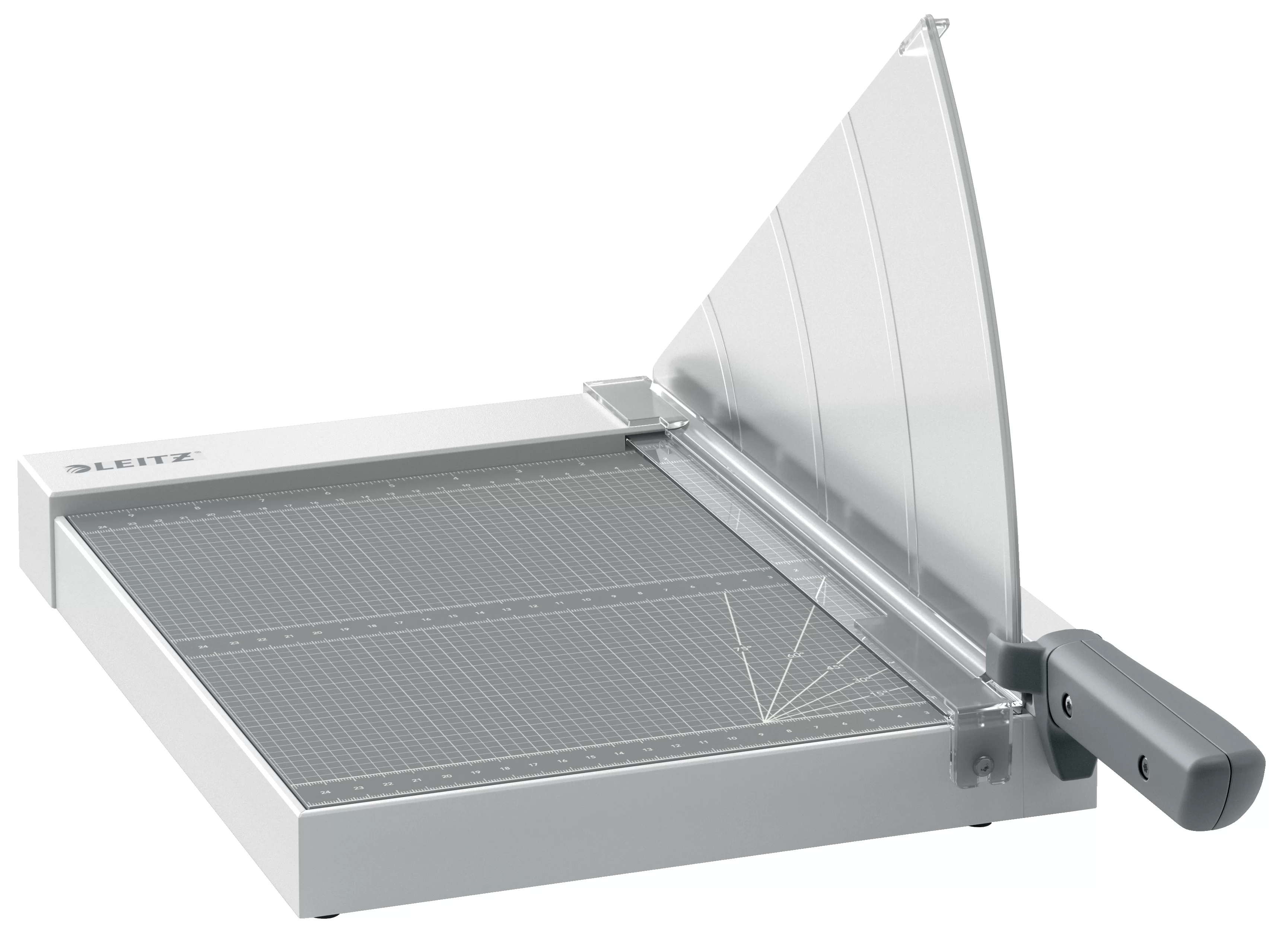 Ghilotina LEITZ Home Precision, A4, 8 foi, gri