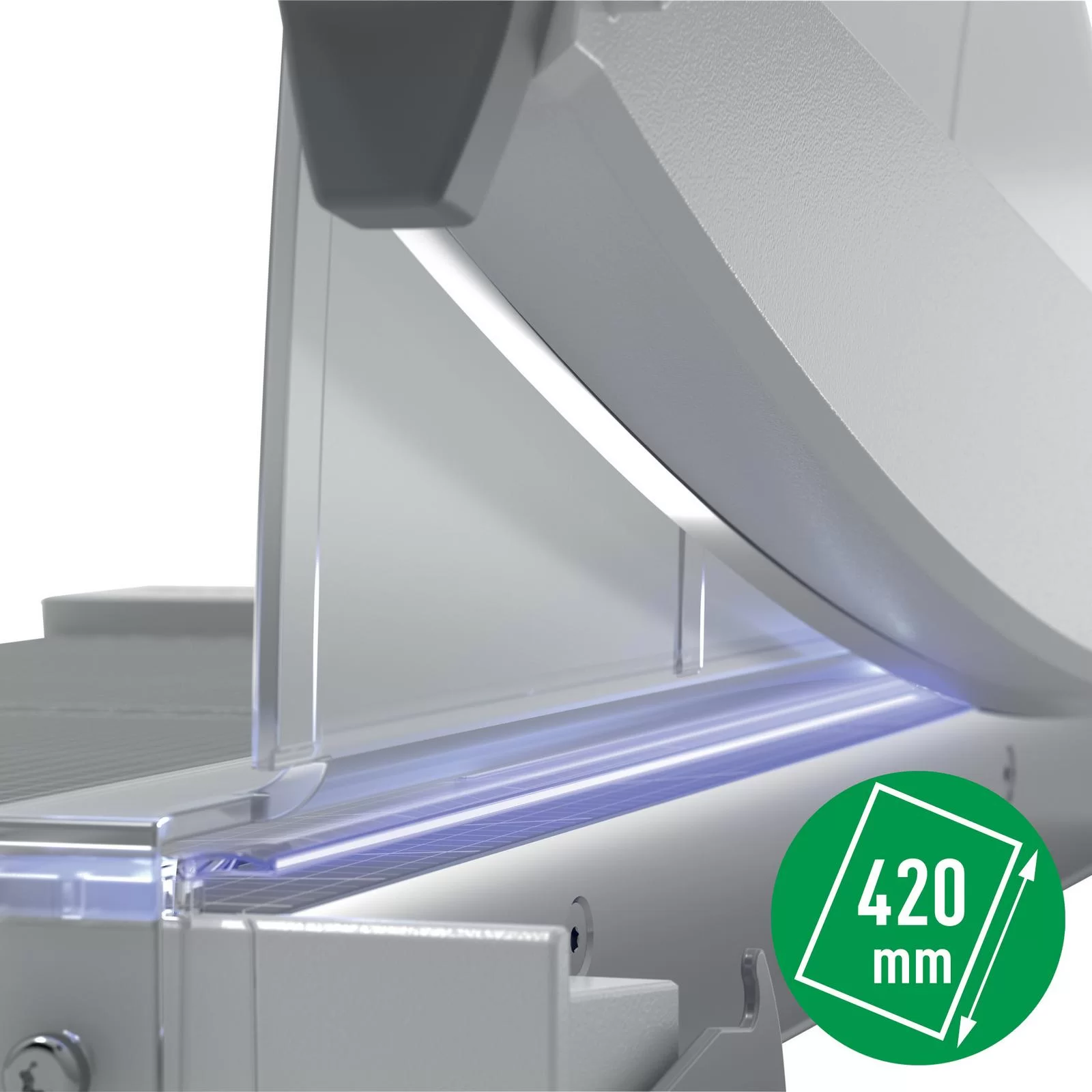 Ghilotina LEITZ Home Office Precision, A3, 10 foi, gri